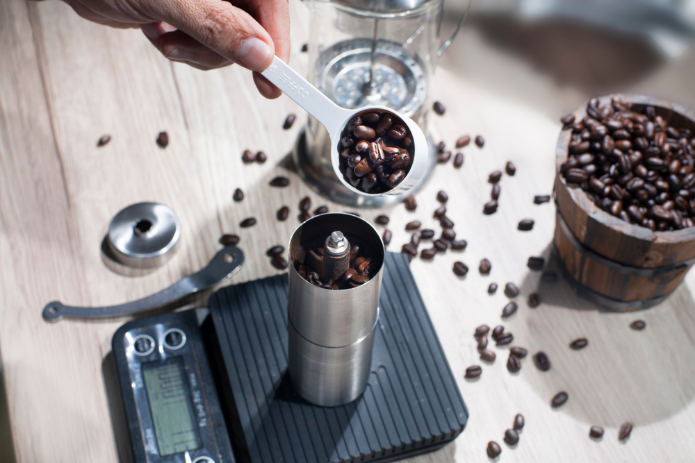 Kaffee sollte immer frisch gemahlen werden, damit er möglichst gut schmeckt.